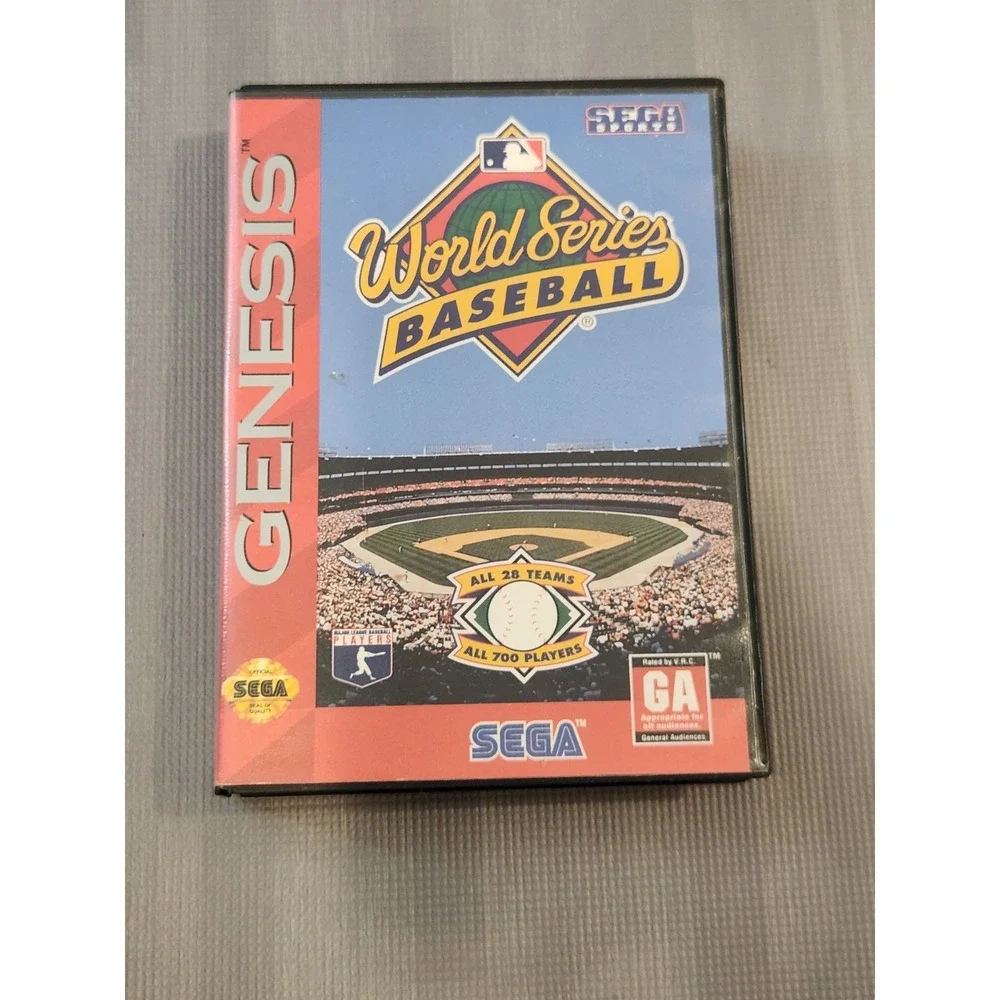 World Series Baseball - Original Sega Genesis Game CIB